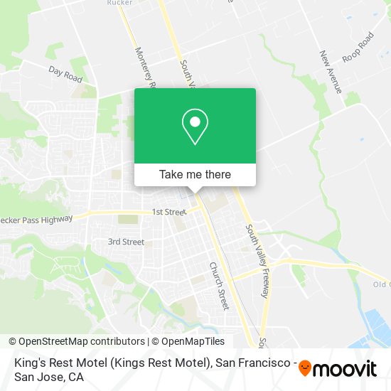 King's Rest Motel (Kings Rest Motel) map