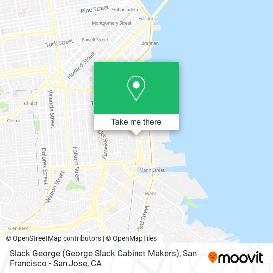 Slack George (George Slack Cabinet Makers) map