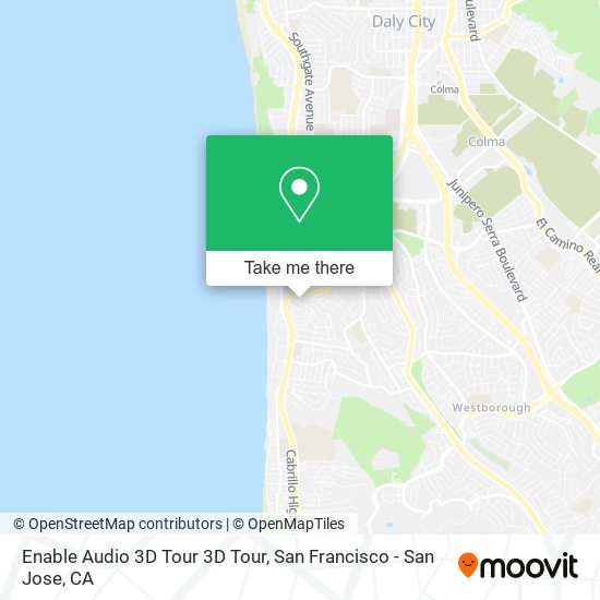 Enable Audio 3D Tour 3D Tour map