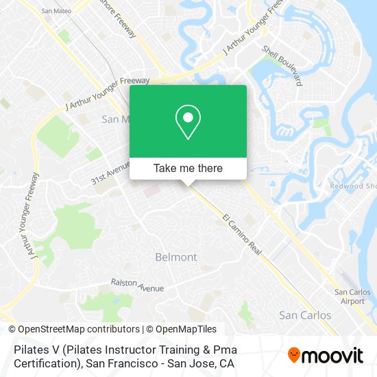 Pilates V (Pilates Instructor Training & Pma Certification) map