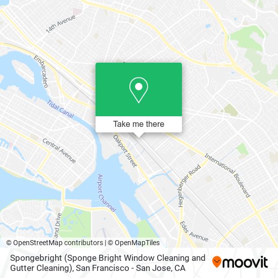 Mapa de Spongebright (Sponge Bright Window Cleaning and Gutter Cleaning)