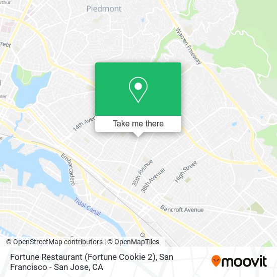 Mapa de Fortune Restaurant (Fortune Cookie 2)