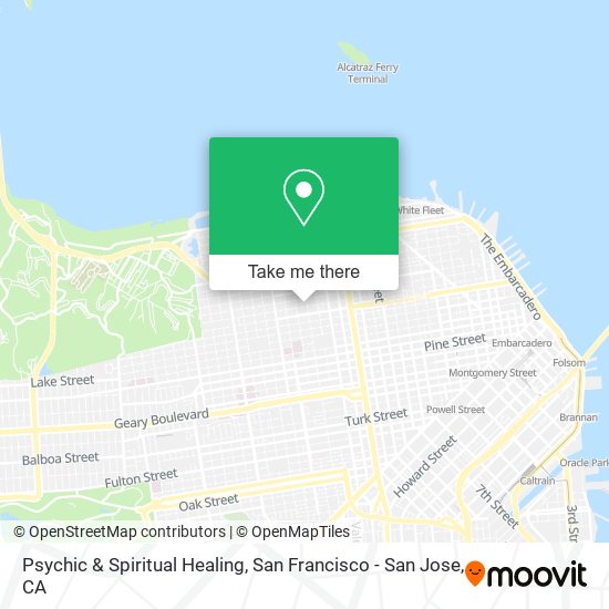 Psychic & Spiritual Healing map