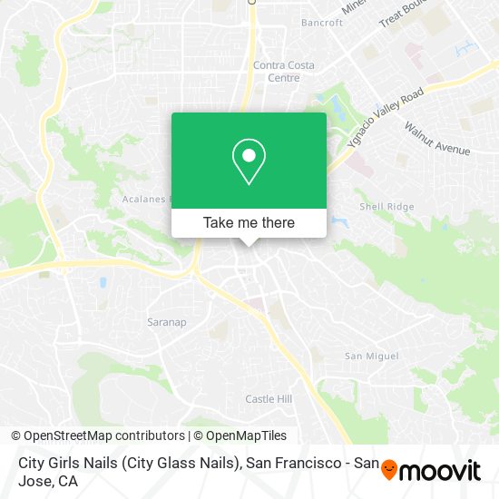 City Girls Nails (City Glass Nails) map