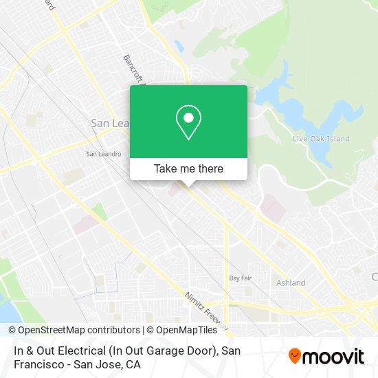 In & Out Electrical (In Out Garage Door) map