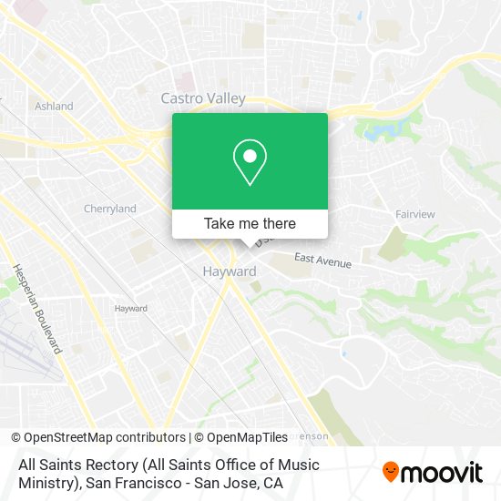 Mapa de All Saints Rectory (All Saints Office of Music Ministry)