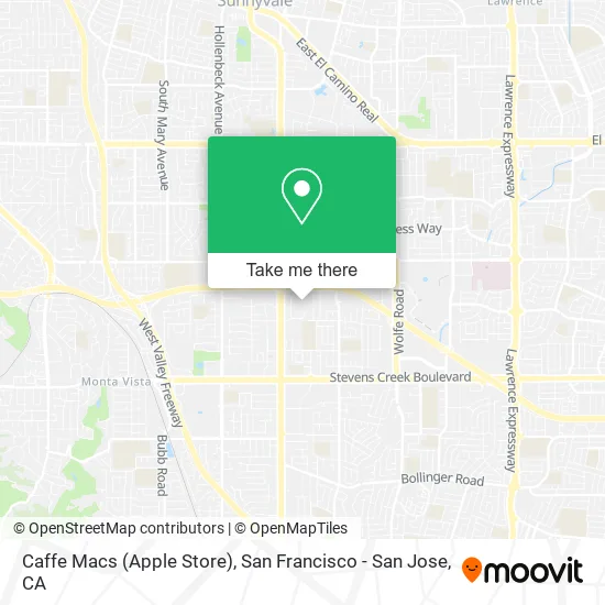 Caffe Macs (Apple Store) map
