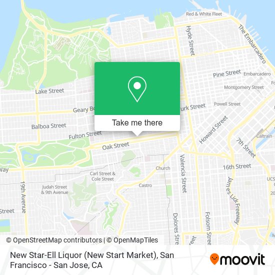 New Star-Ell Liquor (New Start Market) map