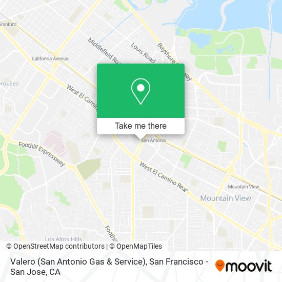 Valero (San Antonio Gas & Service) map