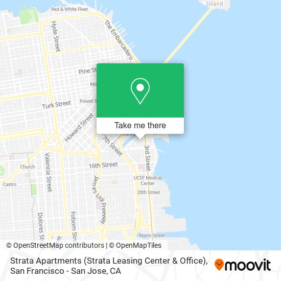 Mapa de Strata Apartments (Strata Leasing Center & Office)