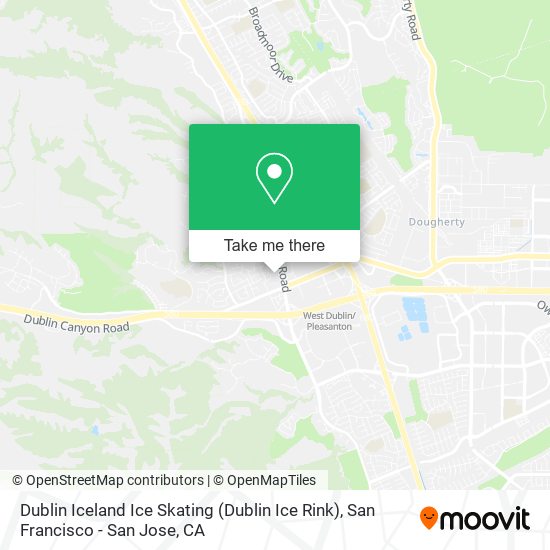 Dublin Iceland Ice Skating (Dublin Ice Rink) map