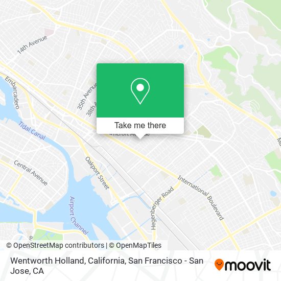 Wentworth Holland, California map