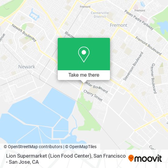 Mapa de Lion Supermarket (Lion Food Center)