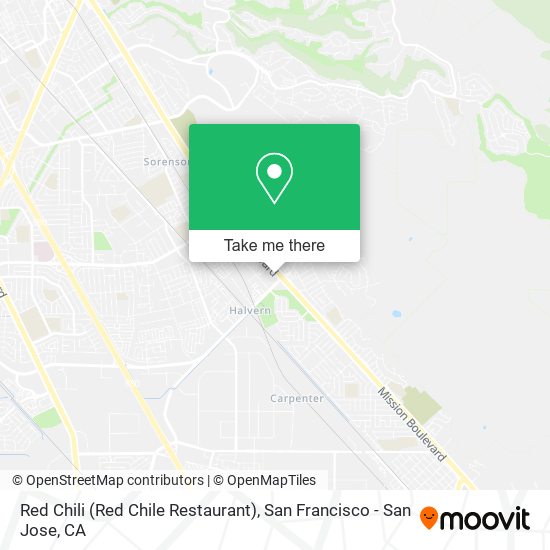 Red Chili (Red Chile Restaurant) map
