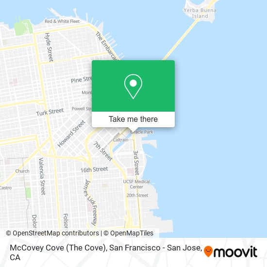 McCovey Cove (The Cove) map