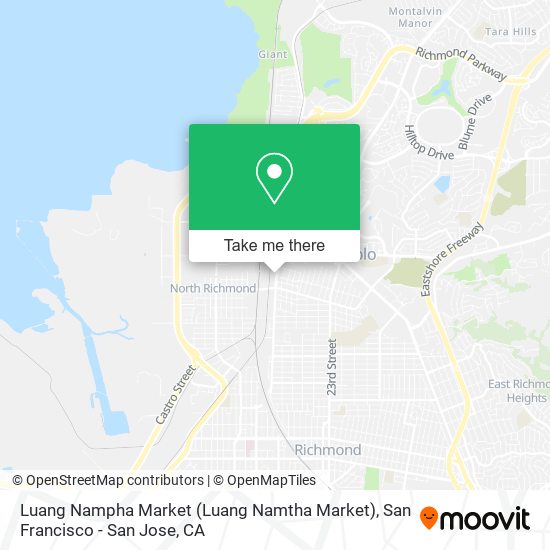 Mapa de Luang Nampha Market (Luang Namtha Market)