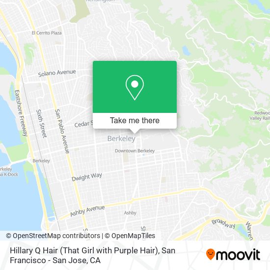 Mapa de Hillary Q Hair (That Girl with Purple Hair)
