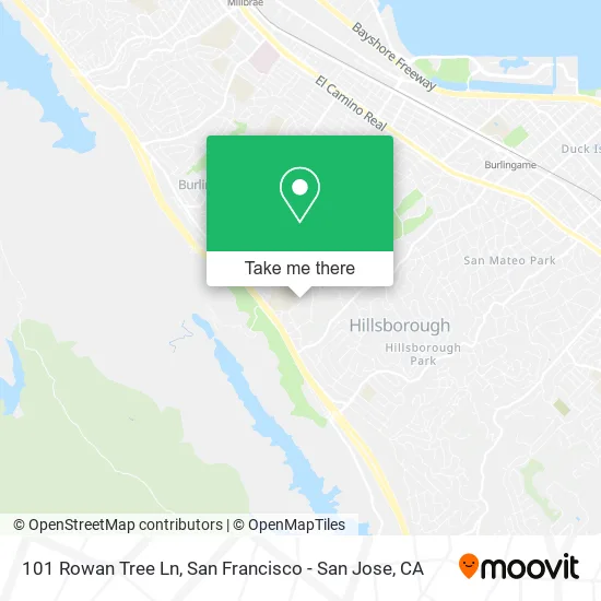 101 Rowan Tree Ln map