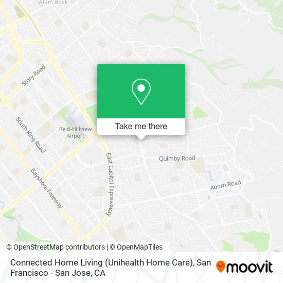 Mapa de Connected Home Living (Unihealth Home Care)