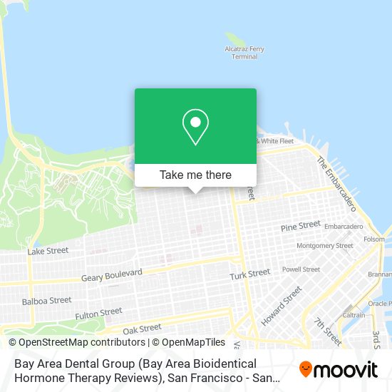 Mapa de Bay Area Dental Group (Bay Area Bioidentical Hormone Therapy Reviews)