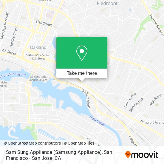 Sam Sung Appliance (Samsung Appliance) map
