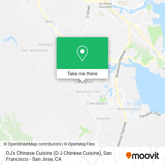 DJ's Chinese Cuisine (D J Chinese Cuisine) map