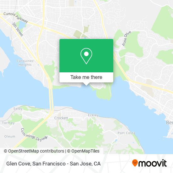 Glen Cove map