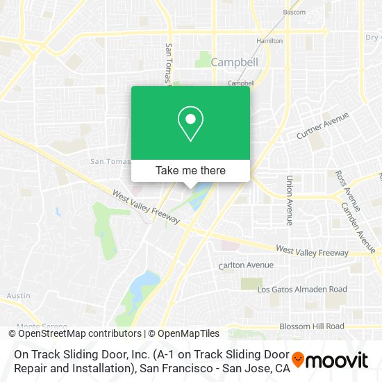 On Track Sliding Door, Inc. (A-1 on Track Sliding Door Repair and Installation) map