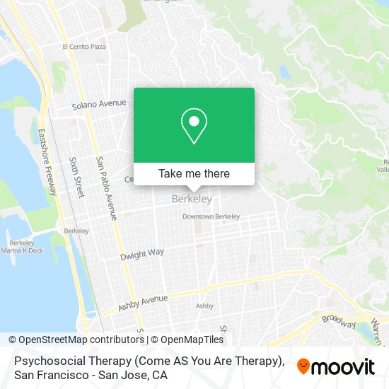 Psychosocial Therapy (Come AS You Are Therapy) map