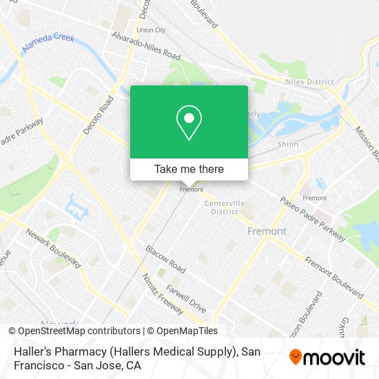 Mapa de Haller's Pharmacy (Hallers Medical Supply)
