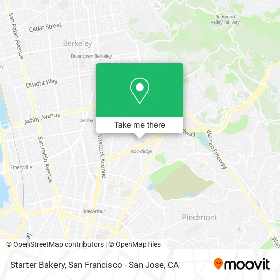 Mapa de Starter Bakery