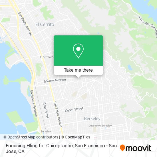 Focusing Hling for Chiropractic map