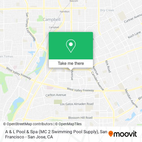 A & L Pool & Spa (MC 2 Swimming Pool Supply) map