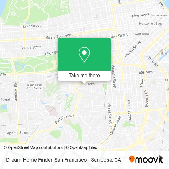 Dream Home Finder map