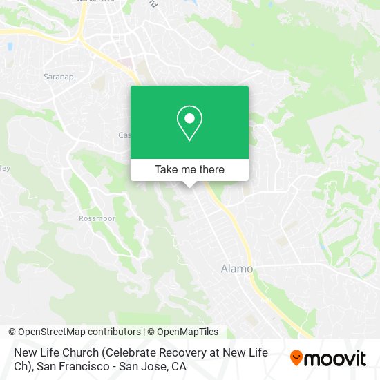 New Life Church (Celebrate Recovery at New Life Ch) map