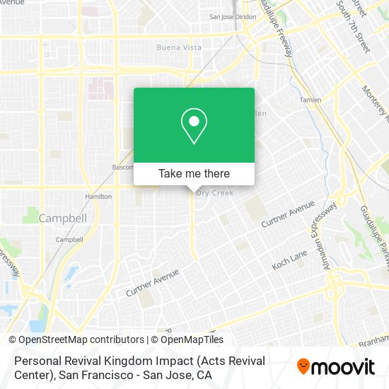 Mapa de Personal Revival Kingdom Impact (Acts Revival Center)