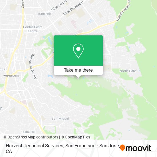Harvest Technical Services map