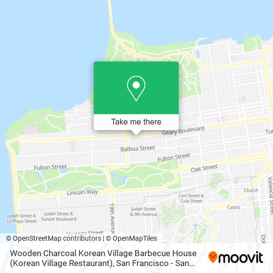 Mapa de Wooden Charcoal Korean Village Barbecue House (Korean Village Restaurant)