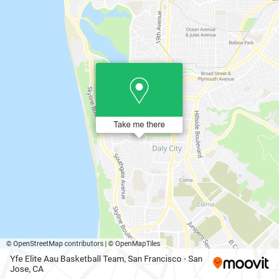 Mapa de Yfe Elite Aau Basketball Team