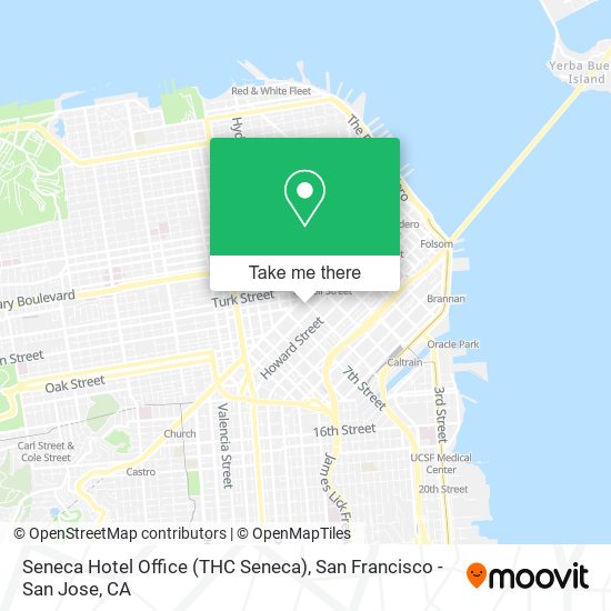 Mapa de Seneca Hotel Office (THC Seneca)