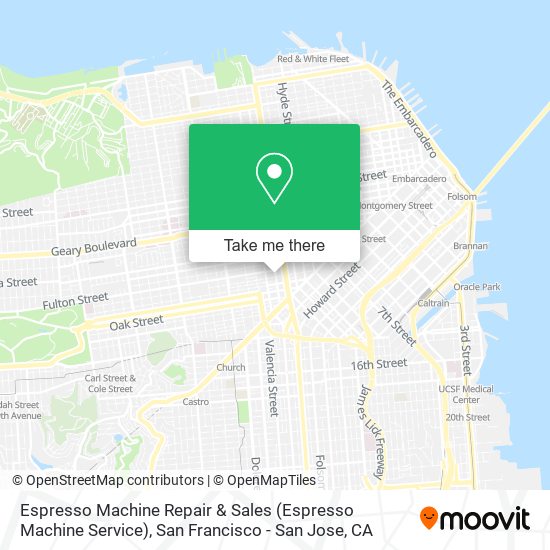 Espresso Machine Repair & Sales (Espresso Machine Service) map