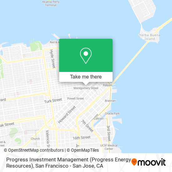 Progress Investment Management (Progress Energy Resources) map