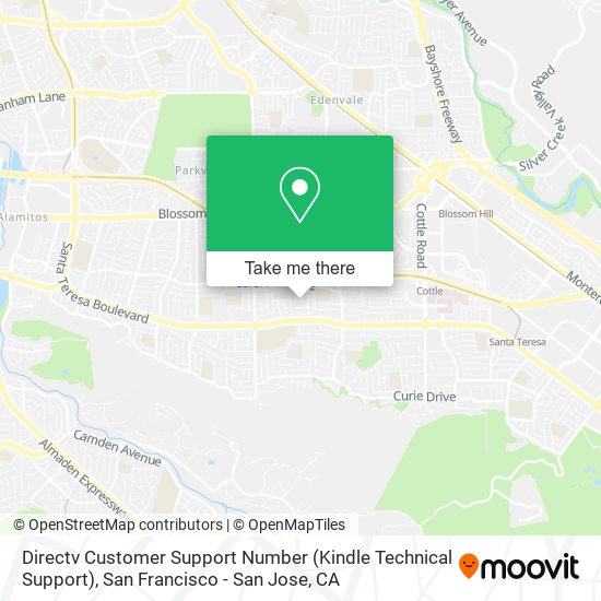 Directv Customer Support Number (Kindle Technical Support) map