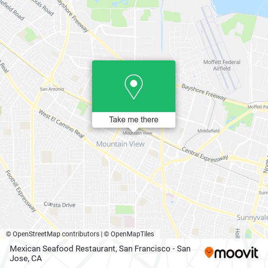 Mapa de Mexican Seafood Restaurant