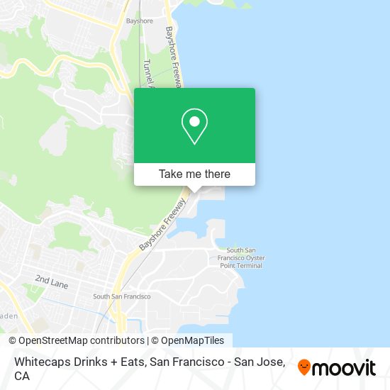 Mapa de Whitecaps Drinks + Eats