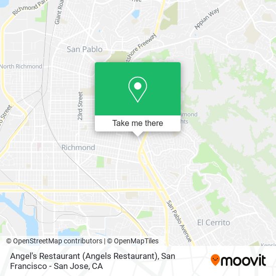 Angel's Restaurant (Angels Restaurant) map