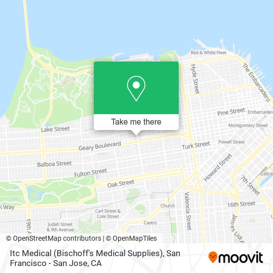 Itc Medical (Bischoff's Medical Supplies) map