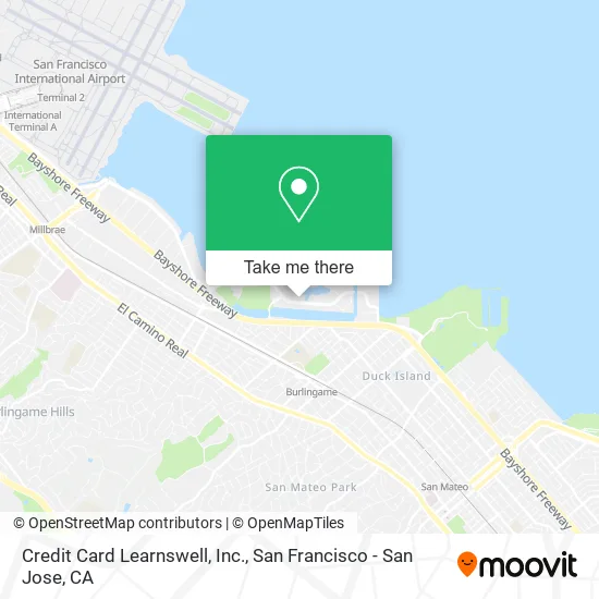 Credit Card Learnswell, Inc. map