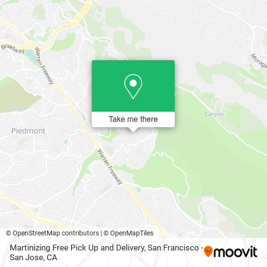 Martinizing Free Pick Up and Delivery map