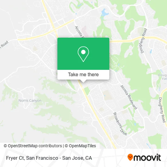 Fryer Ct map